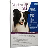 Summit VetPharm Vectra Azul 3D para Perros y Cachorros 21-55 lbs - 6 dosis
